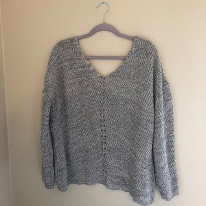Oversized chunky sweater
